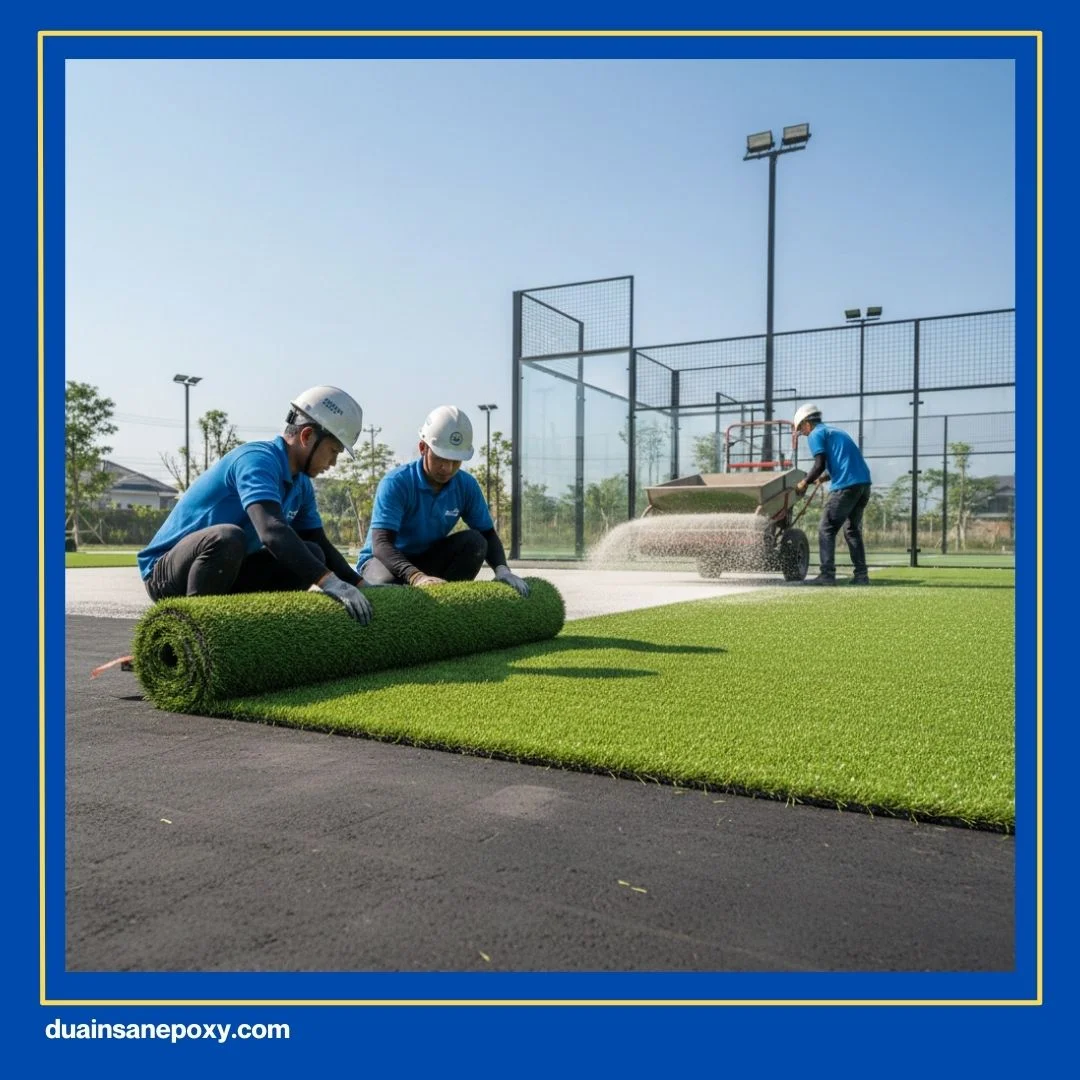 Jasa Pasang Lapangan Padel
