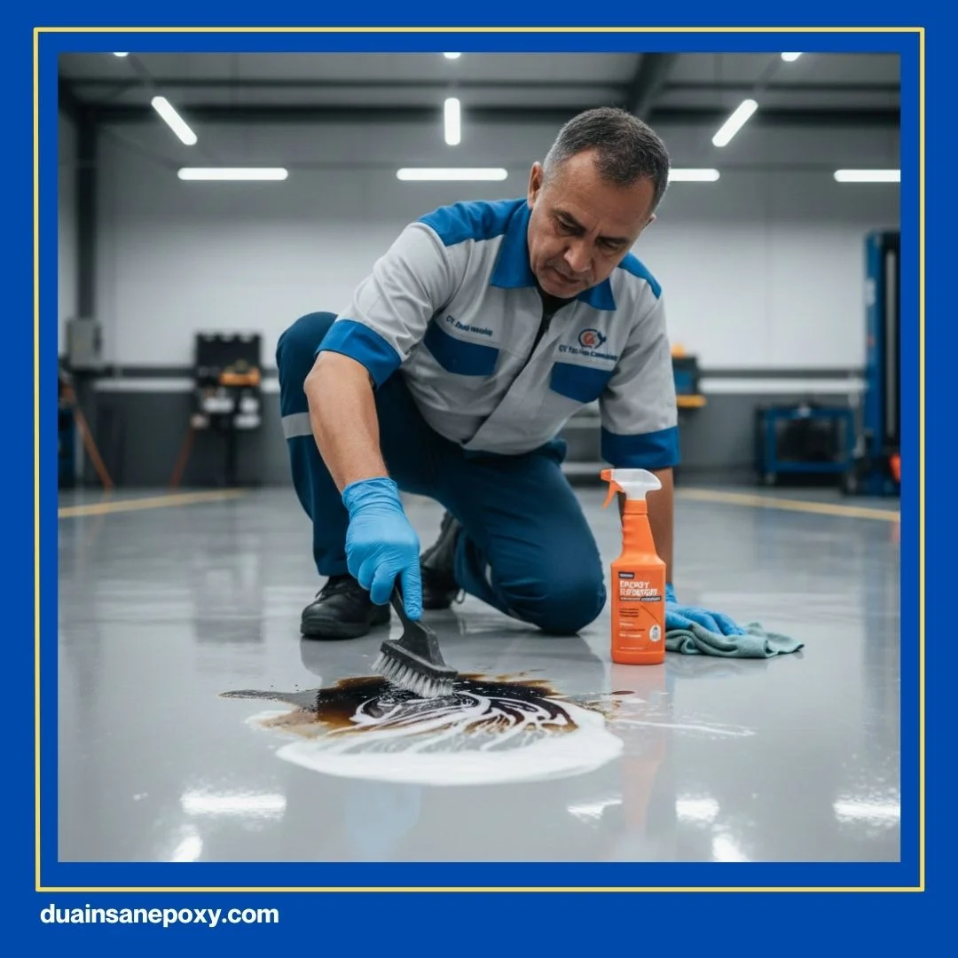 Cara Membersihkan Lantai Epoxy
