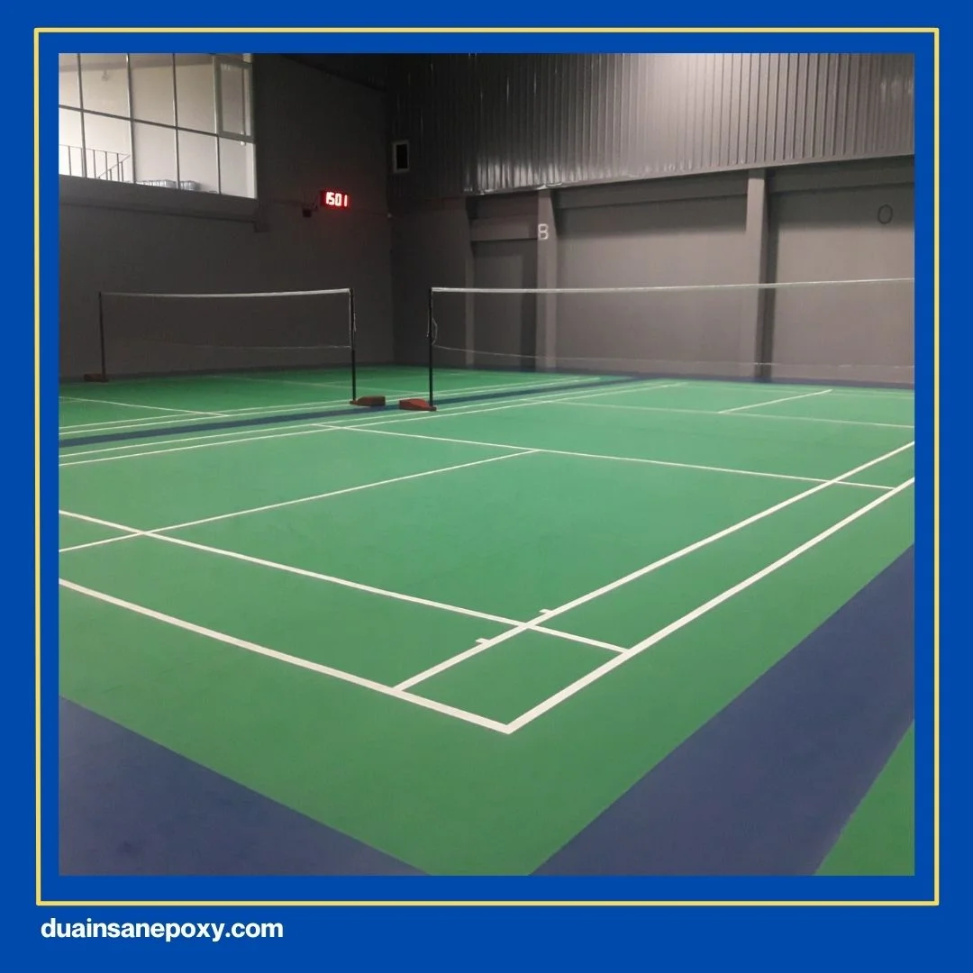 Jasa Cat Lapangan Badminton