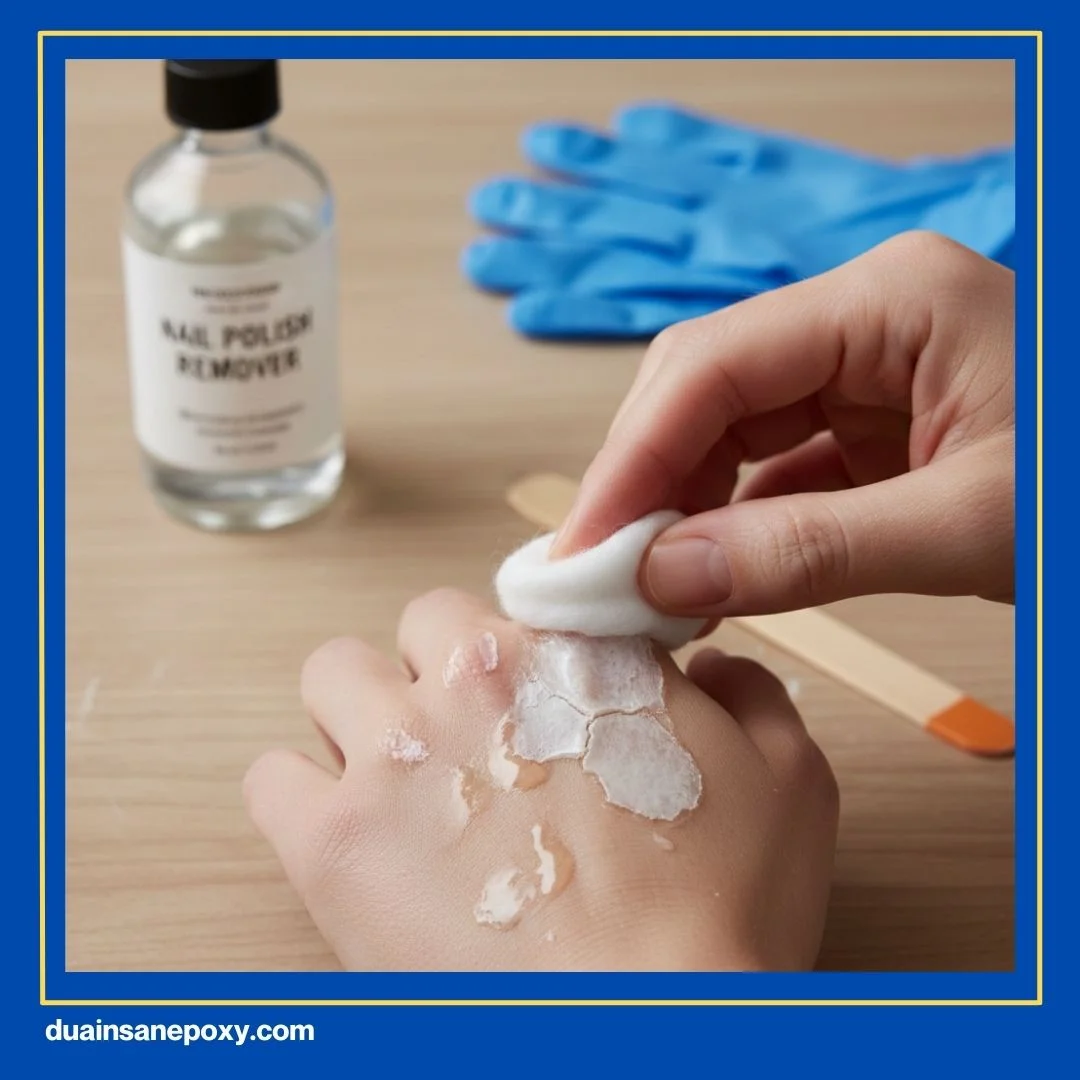 Cara Menghilangkan Lem Epoxy di Tangan