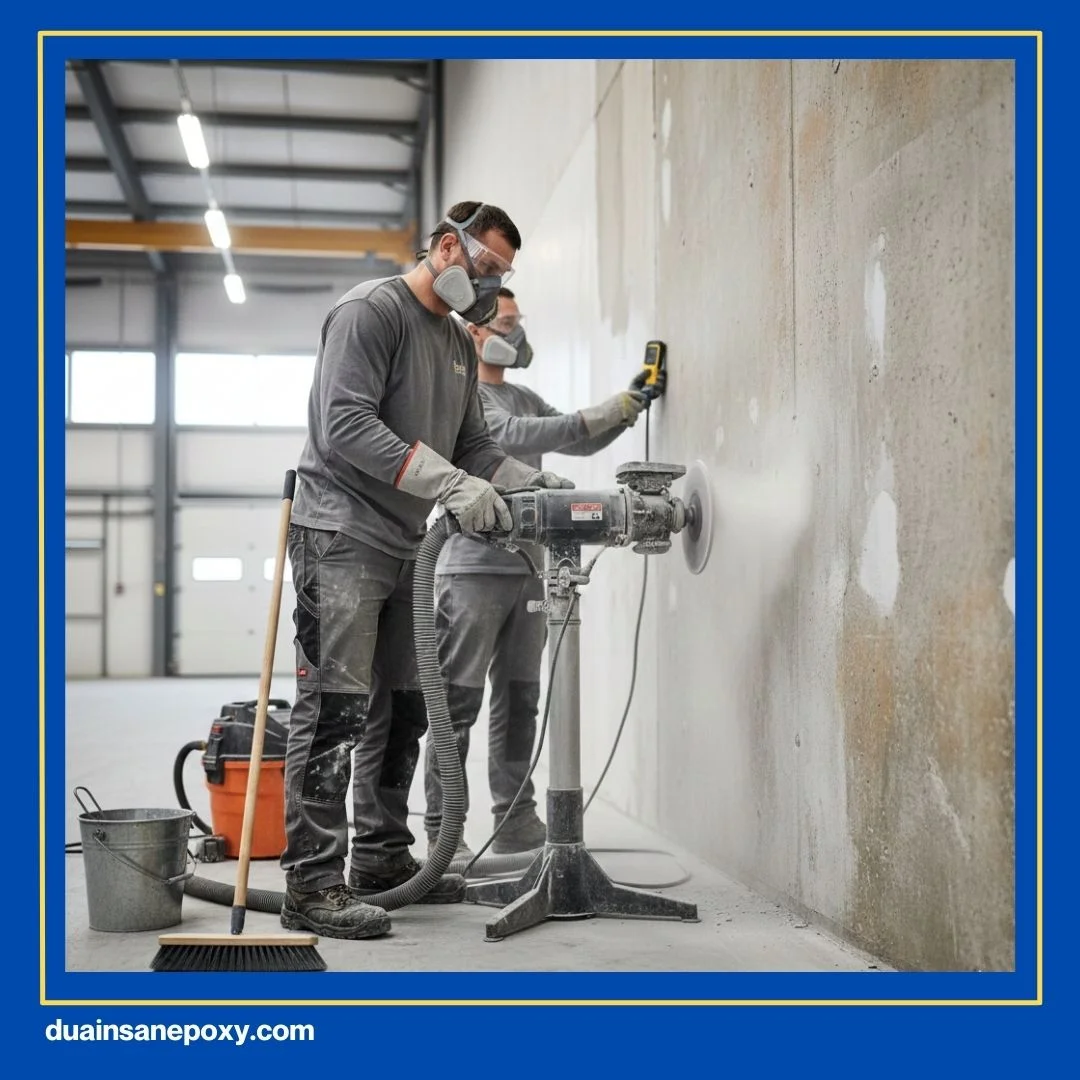 Cara Cat Epoxy Dinding