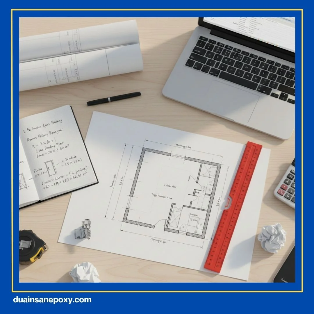 RAB Pengecatan Dinding