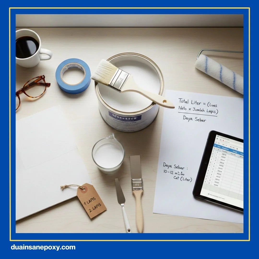 RAB Pengecatan Dinding