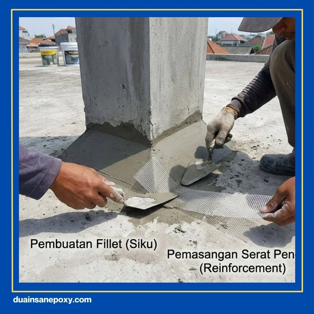 Pekerjaan Waterproofing Atap