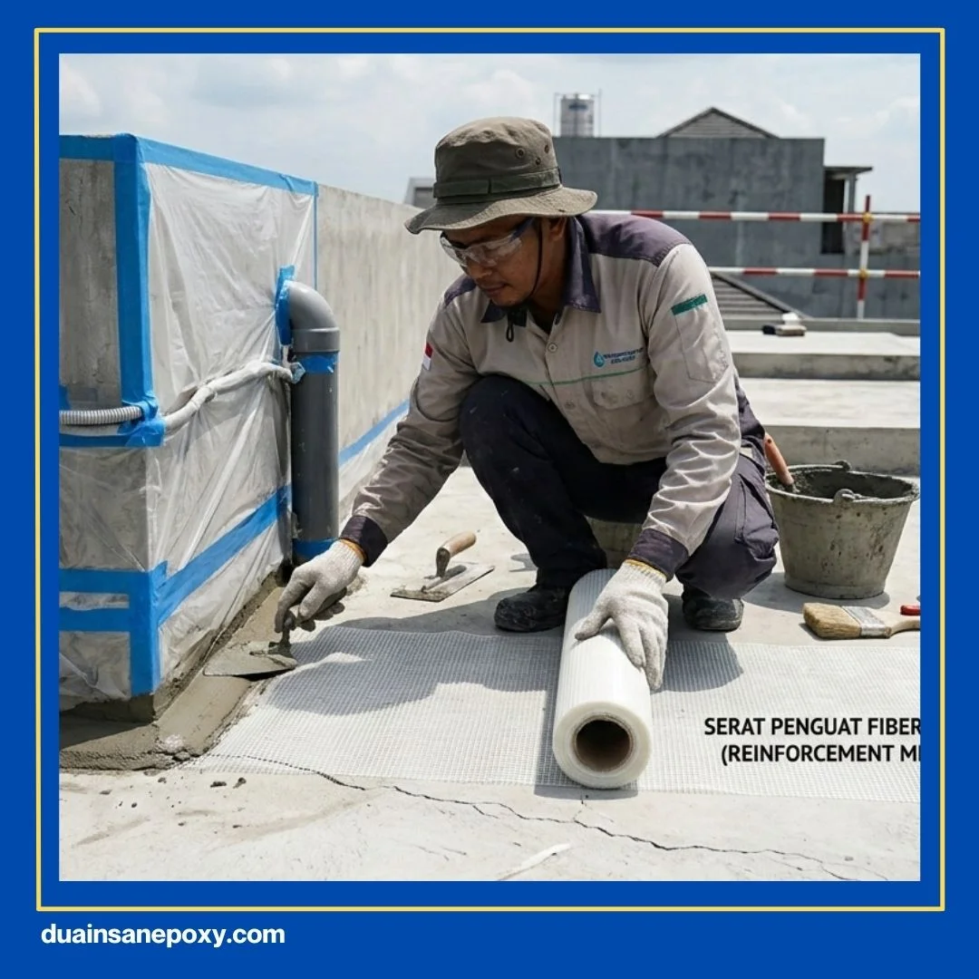 Pekerjaan Waterproofing Atap