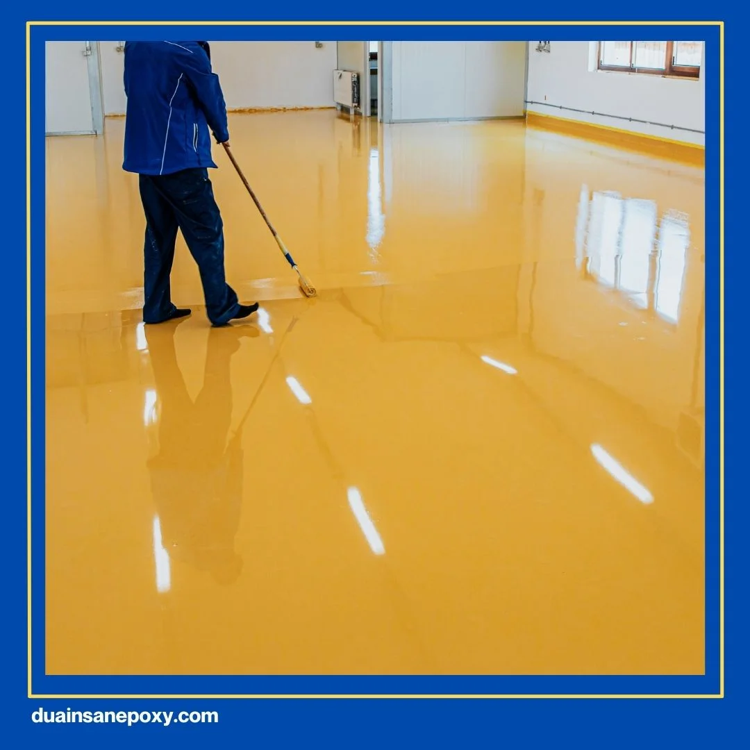 Cara Cat Lantai Epoxy