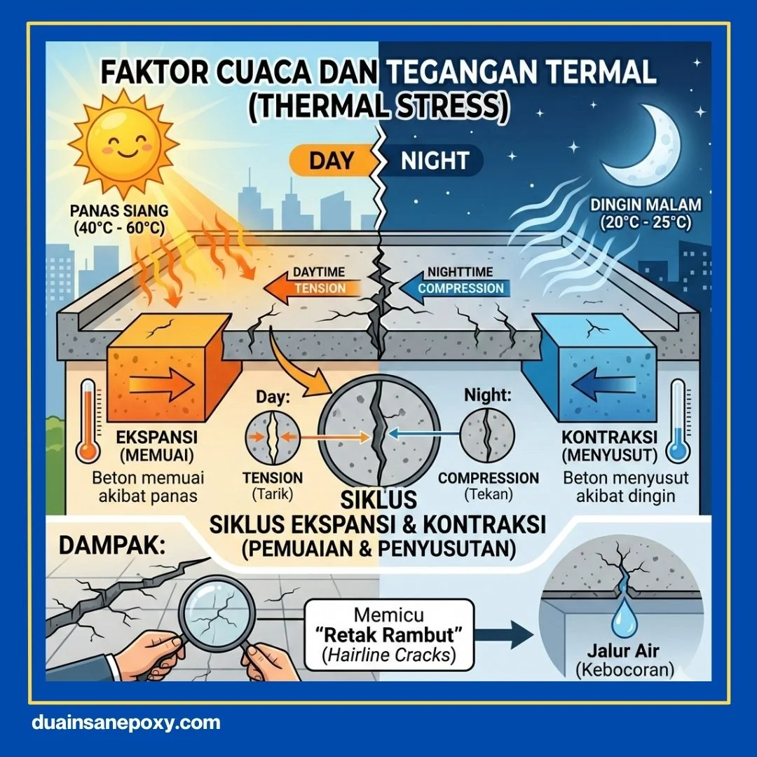 Perbaikan Atap Dak Beton