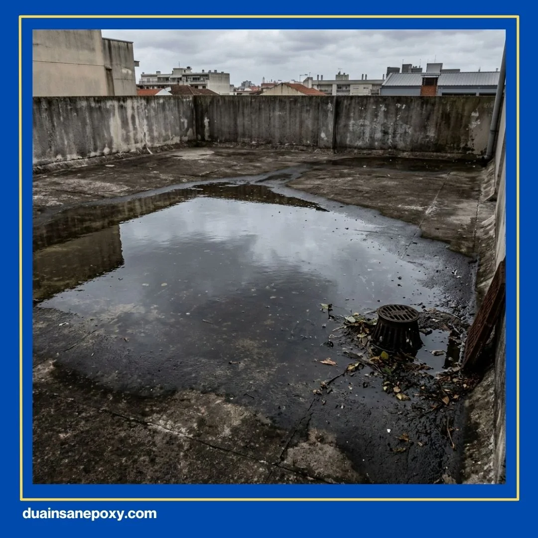 Perbaikan Atap Dak Beton