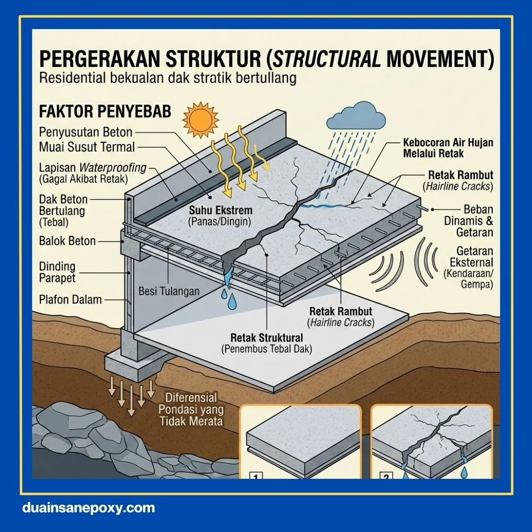 Perbaikan Atap Dak Beton