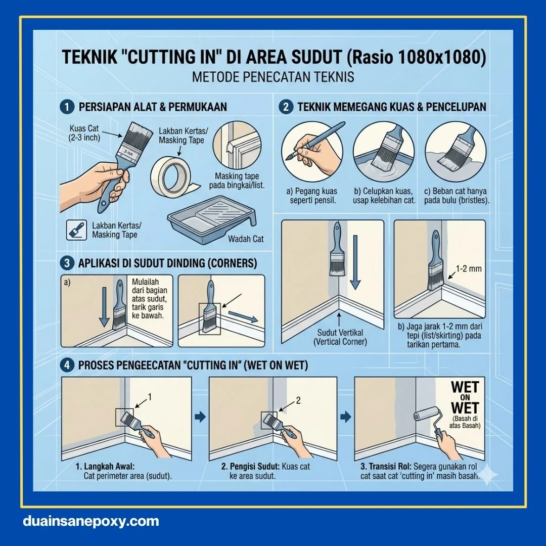 Tata Cara Pengecatan Dinding