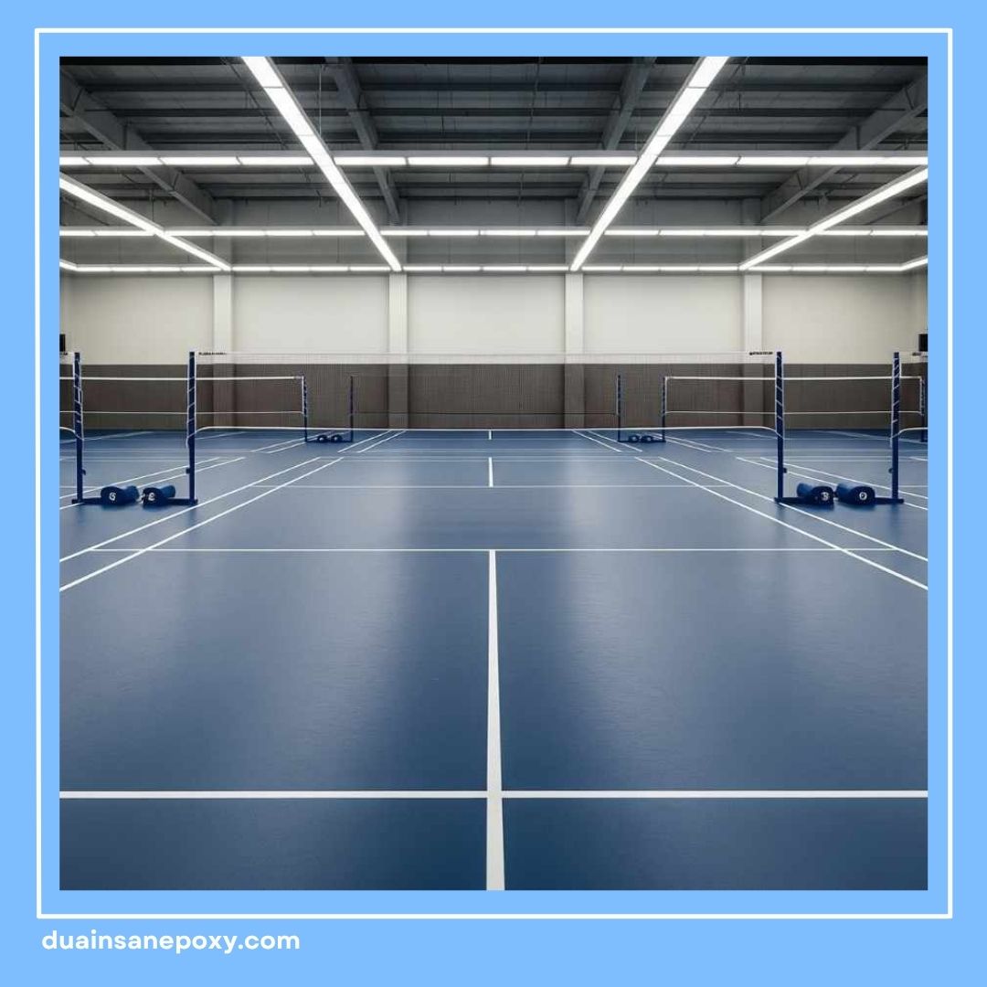 Jasa Cat Lapangan Badminton