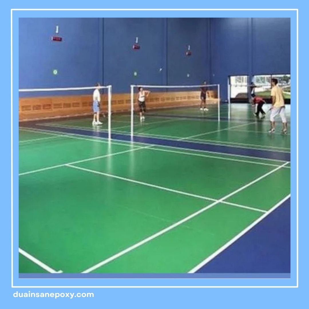 Jasa Cat Lapangan Badminton