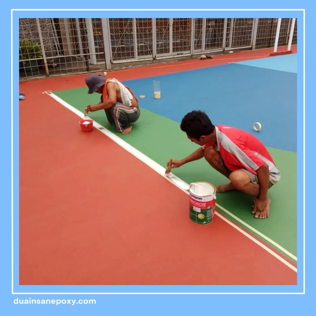 Jasa Cat Lapangan Basket