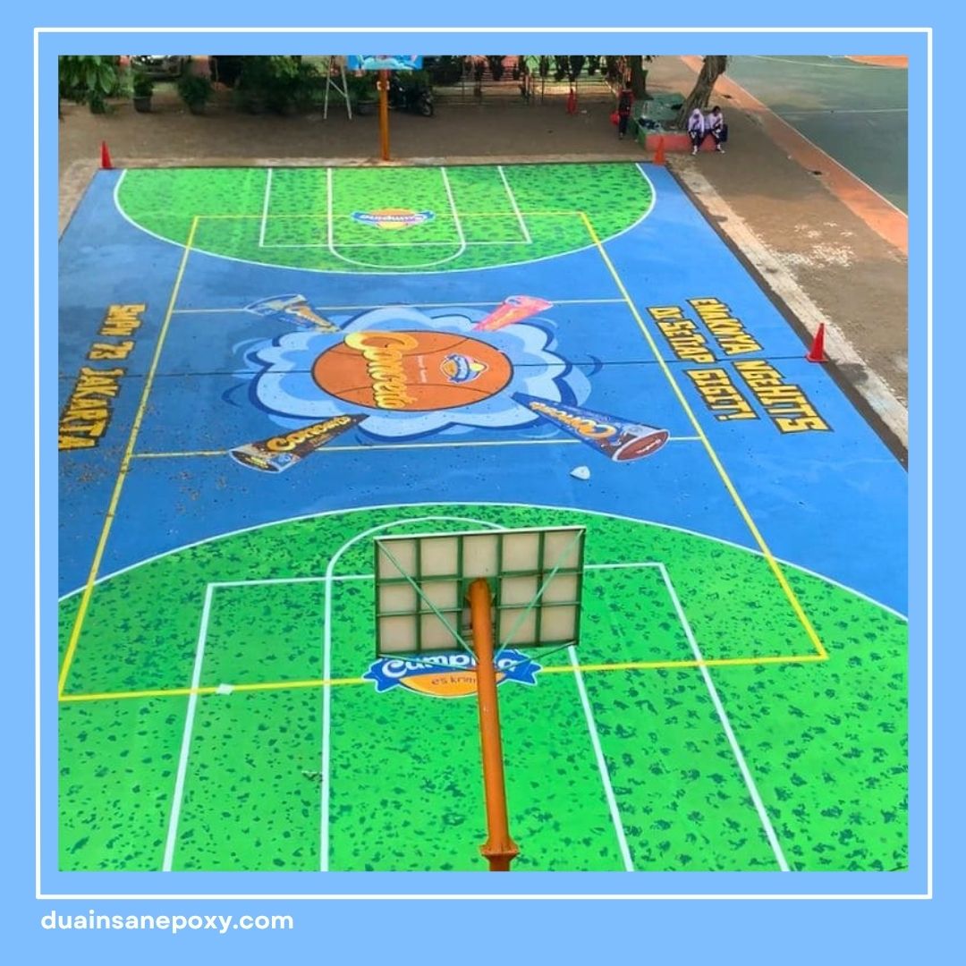 Jasa Cat Lapangan Sekolah