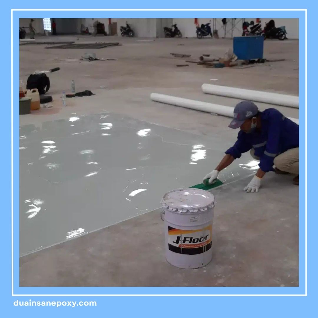 Cara Kerja Epoxy pada Lantai