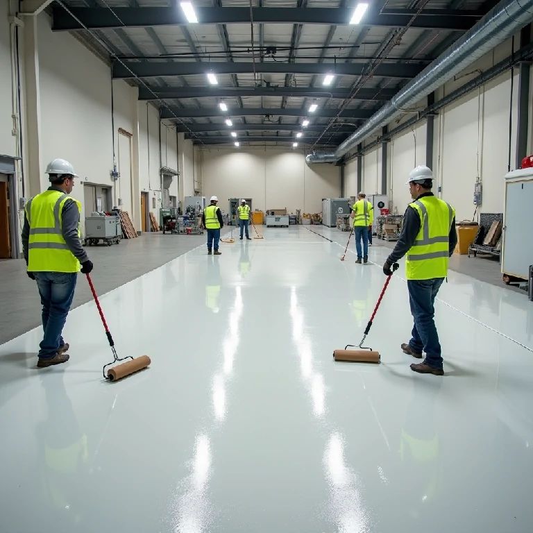 Jasa Epoxy Lantai Tanjung Pandan