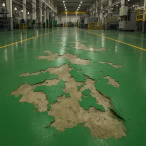 kenapa lantai epoxy bisa gagal