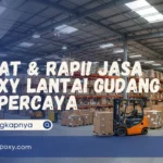 Jasa Epoxy Lantai Gudang