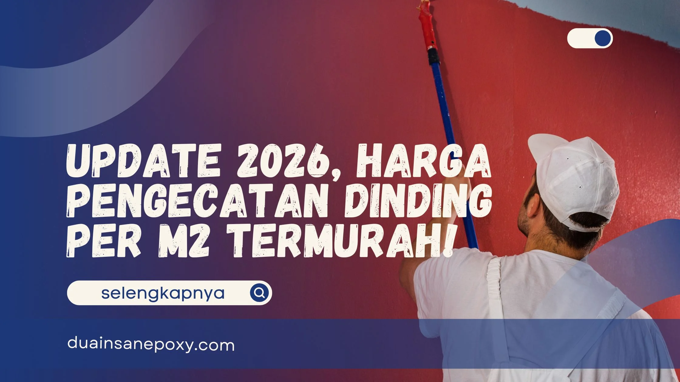 Harga Pengecatan Dinding Per m2