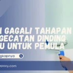 Tahapan Pengecatan Dinding Baru