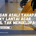 Tahapan Epoxy Lantai