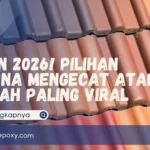 Mengecat Atap Rumah