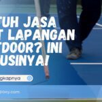 Jasa Cat Lapangan Outdoor