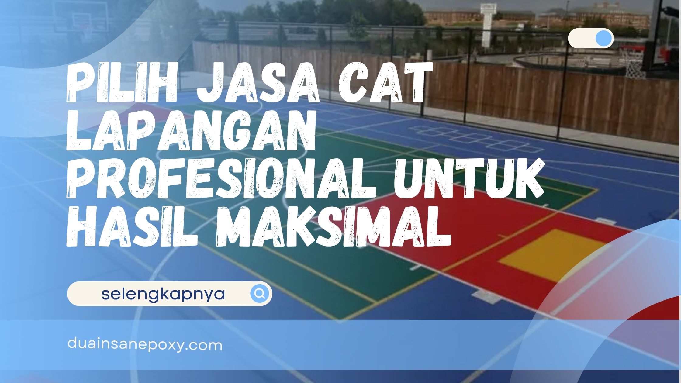 Jasa Cat Lapangan