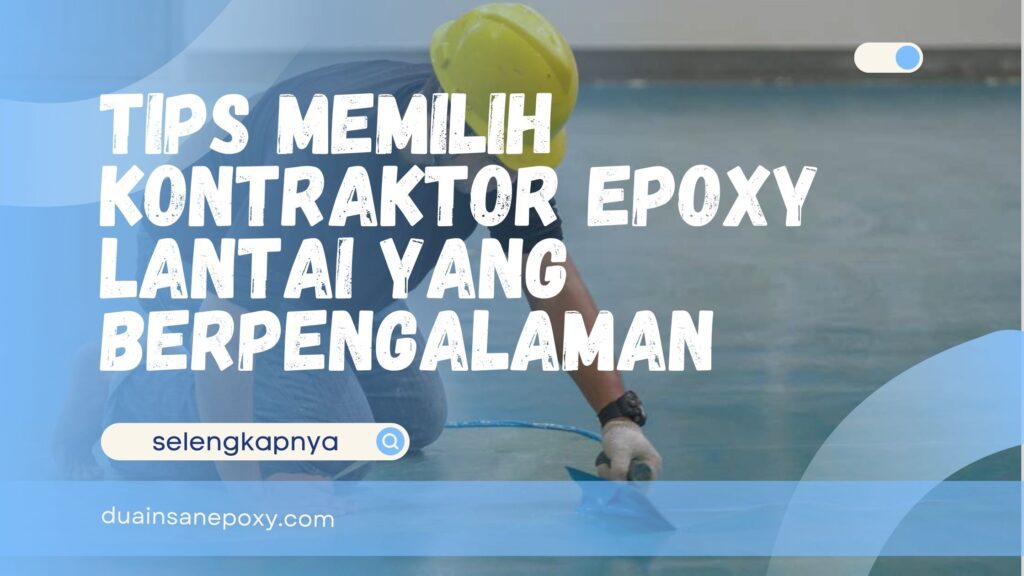 Kontraktor Epoxy Lantai