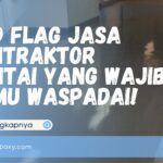 Red Flag Jasa Kontraktor Lantai