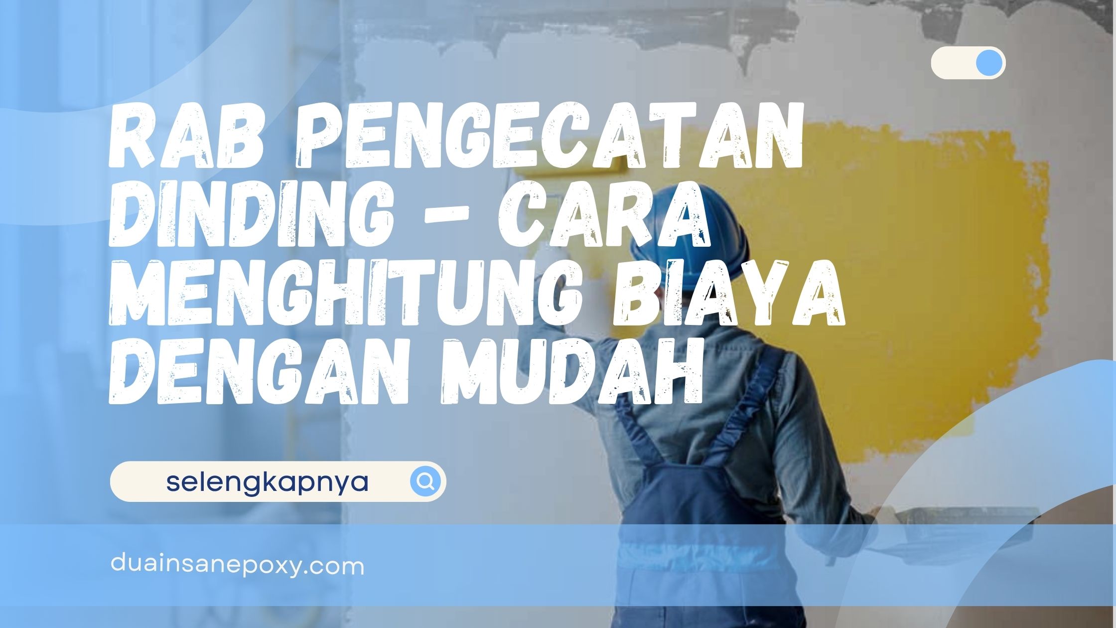 RAB Pengecatan Dinding