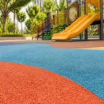Berapa lama finishing renovasi playground pada playground taman kota bisa bertahan?