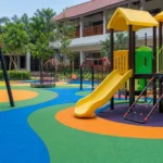 Panduan upgrade playground untuk playground outdoor sekolah agar lebih aman dan menarik
